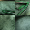 Secondhand Louis Vuitton Alma Green Leather Bag