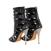 Secondhand Giuseppe Zanotti Cutout Peep-toe Ankle Boots - '10s