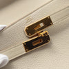 Secondhand Hermès Kelly 28 White Leather Bag
