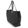 Secondhand Fendi Zucchino Black Canvas, Leather Bag
