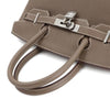 Secondhand Hermès Birkin 30 Grey Leather Bag