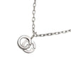 Secondhand Gucci Double G Silver White Gold Jewelry