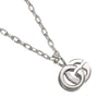 Secondhand Gucci Double G Silver White Gold Jewelry