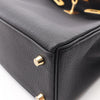 Secondhand Hermès Kelly 25 Black Leather Bag