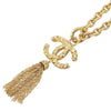 Secondhand Chanel Coco Mark Gold Plated Jewelry