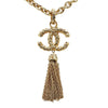 Secondhand Chanel Coco Mark Gold Plated Jewelry