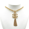 Secondhand Chanel Coco Mark Gold Plated Jewelry