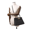 Secondhand Hermès Kelly 28 Black Leather Bag