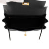 Secondhand Hermès Kelly 28 Black Leather Bag