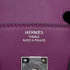 Secondhand Hermès Birkin 25 Purple Leather Bag