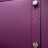 Secondhand Hermès Birkin 25 Purple Leather Bag