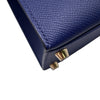 Secondhand Hermès Kelly 28 Blue Leather Bag