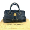 Secondhand Louis Vuitton Suhali Black Leather Bag