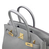 Secondhand Hermès Birkin 30 Grey Leather Bag