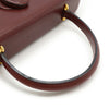 Secondhand Cartier Must line Burgundy Leather Bag