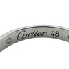Secondhand Cartier Wedding Silver Platinum Jewelry