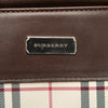 Burberry House Check Canvas Convertible Tote Secondhand