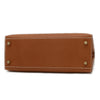 Secondhand Hermès Kelly 25 Brown Leather Bag