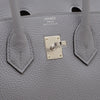 Secondhand Hermès Birkin 25 Gray Leather Bag