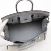 Secondhand Hermès Birkin 25 Gray Leather Bag
