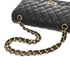 Secondhand Chanel Timeless Black Leather Bag