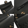 Secondhand Chanel Timeless Black Leather Bag
