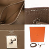 Secondhand Hermès Kelly 28 Grey Leather Bag