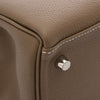 Secondhand Hermès Kelly 28 Grey Leather Bag
