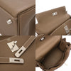 Secondhand Hermès Kelly 28 Grey Leather Bag