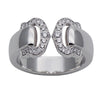 Secondhand Cartier 2C C2 Silver White Gold Jewelry