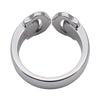 Secondhand Cartier 2C C2 Silver White Gold Jewelry