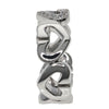 Secondhand Cartier C heart Silver White Gold Jewelry