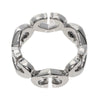 Secondhand Cartier C heart Silver White Gold Jewelry