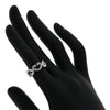Secondhand Cartier C heart Silver White Gold Jewelry