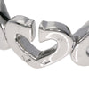 Secondhand Cartier C heart Silver White Gold Jewelry