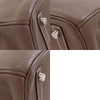 Secondhand Hermès Birkin 30 Grey Leather Bag
