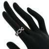 Secondhand Cartier C heart Silver White Gold Jewelry
