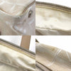 Secondhand Chanel Travel line Beige Canvas, Leather Bag