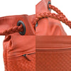 Secondhand Bottega Veneta Intrecciato Orange Leather Bag