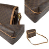 Secondhand Céline Macadam Brown Canvas Bag