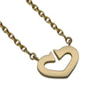 Secondhand Cartier C heart Gold Yellow Jewelry