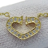 Secondhand Cartier C heart Gold Yellow Jewelry