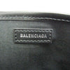 Secondhand Balenciaga Navy Black Canvas, Leather Bag