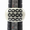 Secondhand Chanel Coco Mark White Plastic Jewelry