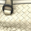 Secondhand Bottega Veneta Tambouras White Leather Bag