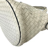 Secondhand Bottega Veneta Tambouras White Leather Bag