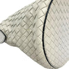 Secondhand Bottega Veneta Tambouras White Leather Bag