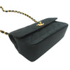 Secondhand Chanel Single flap Black Beaver Bag