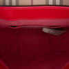 Burberry Patent and Haymarket Check Coated Canvas Maydown Crossbody Secondhand