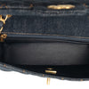 Chanel Mini Rectangular Quilted Denim Flap Secondhand